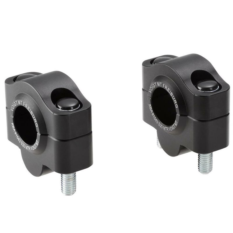 Voigt MT Handlebar Risers S20 | 20mm black | Kawasaki ZR-7»Motorlook.nl»4067466051782