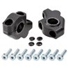 Voigt MT Handlebar Risers V3021 | 30mm/Offset 21mm black | Kawasaki ER-5»Motorlook.nl»4067466067677