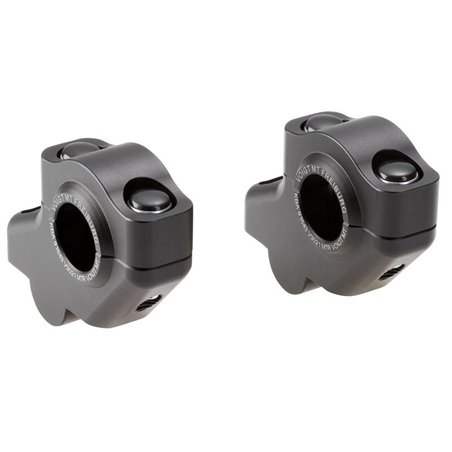 Voigt MT Handlebar Risers V3021 | 30mm/Offset 21mm black | Suzuki GSF1250 Bandit»Motorlook.nl»4067466068391