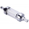 KM-Parts Fuel Filter chrome Alloy (ø10mm)»Motorlook.nl»46431392