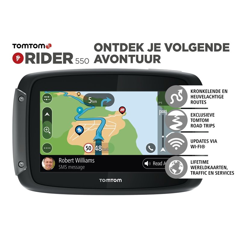 TomTom Rider 550 GPS motor World Wide»Motorlook.nl»168100141