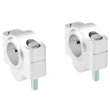 Voigt MT Handlebar Risers F22A | 20mm silver | Yamaha BT1100 Bulldog»Motorlook.nl»4067466026193