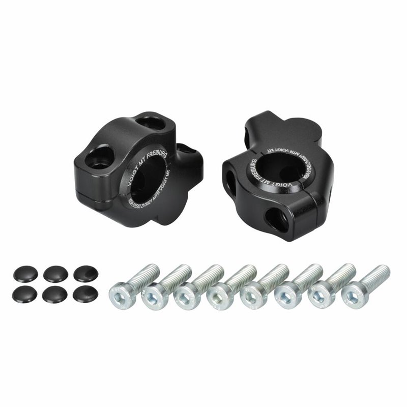 Voigt MT Risers Handlebar ZV3021 | 30mm/Offset 21mm black | Triumph Bonneville T100 (lucht gekoeld)»Motorlook.nl»4067466306493