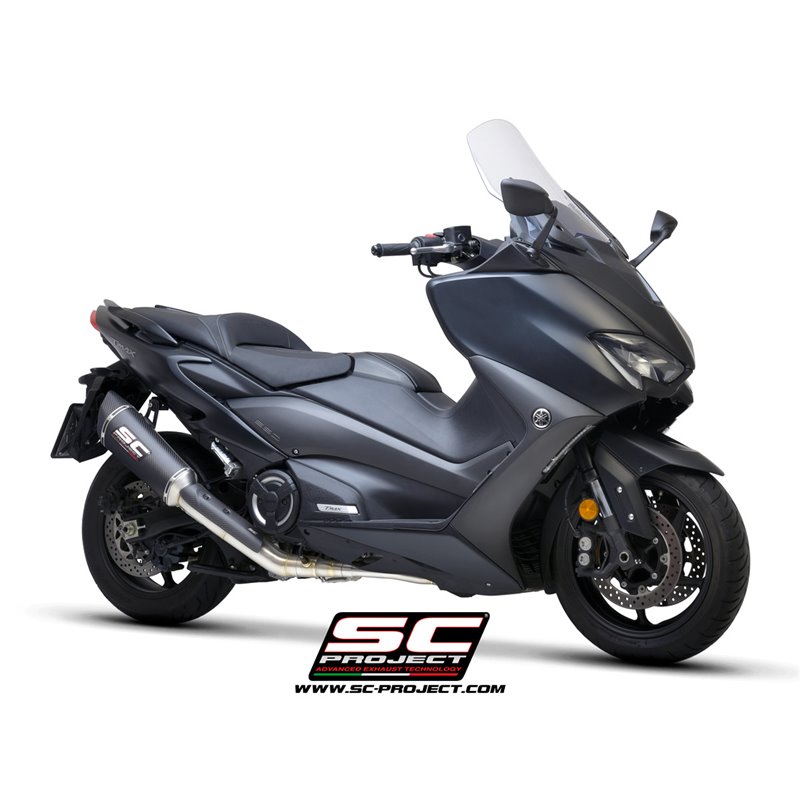 SC-Project Ful Exhaust System 2-1 SC1-R carbon | Yamaha T-Max 560»Motorlook.nl»