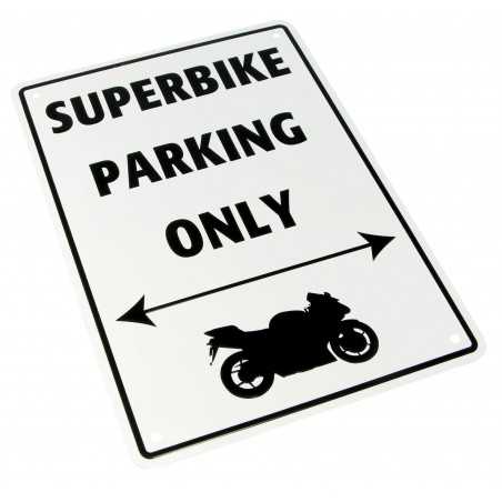 Bike-It Parking Sign Alloy "Superbike Parking Only"»Motorlook.nl»5034862254351