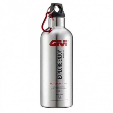 Givi STF500S Outdoor Bottle Thermo Stainless Steel (500ml)»Motorlook.nl»8019606201720