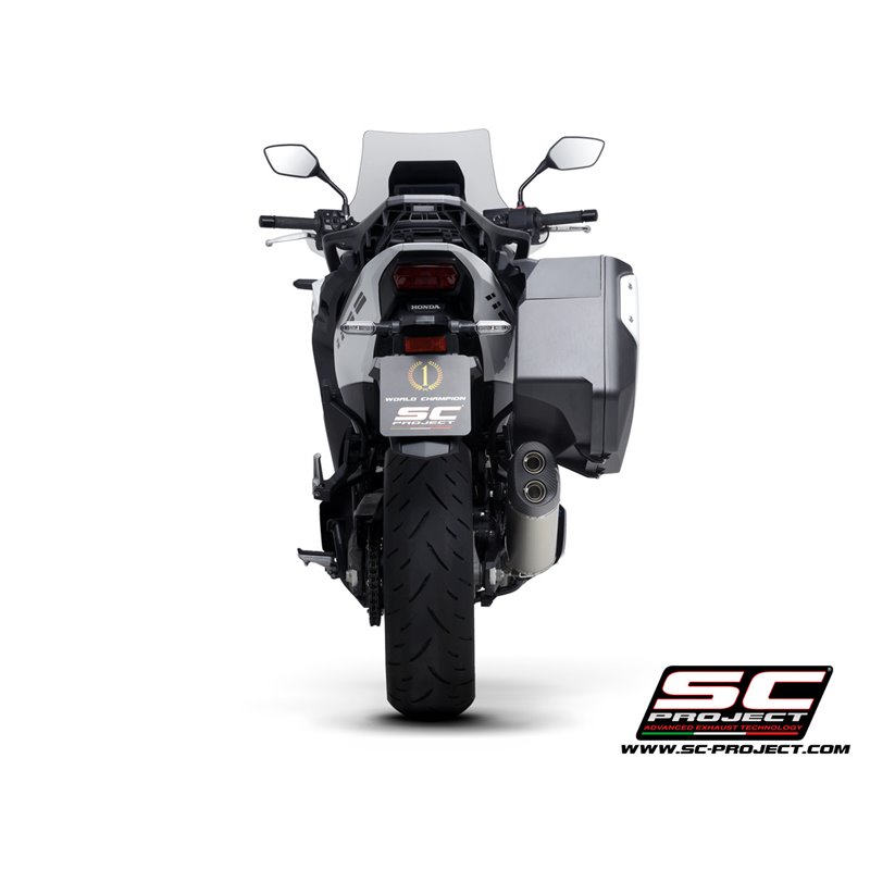SC-Project Exhaust Adventure black | Honda NT1100»Motorlook.nl»