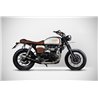 Zard Full Exhaust System 2-1 Unica Basso Low Mount RVS | Triumph Bonneville»Motorlook.nl»