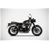 Zard Uitlaatsysteem 2-2 Short RVS | Triumph Bonneville T120»Motorlook.nl»