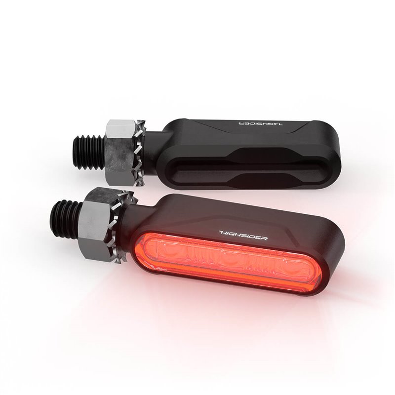Highsider knipperlichten + achterlicht LED Esagano-RS»Motorlook.nl»