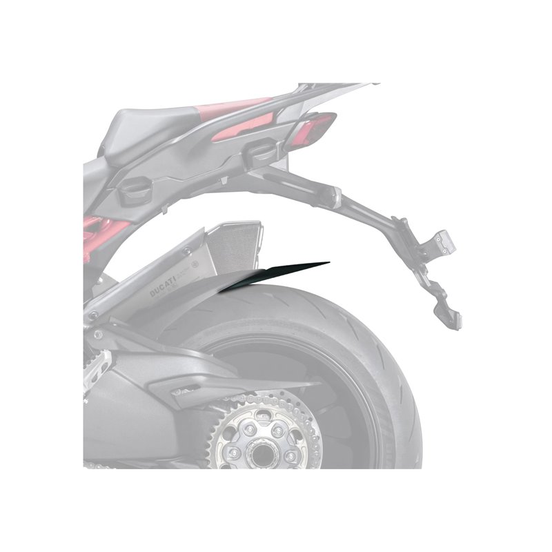 Bodystyle Hugger extension Rear | Ducati Multistrada V4 | black»Motorlook.nl»4251233365008