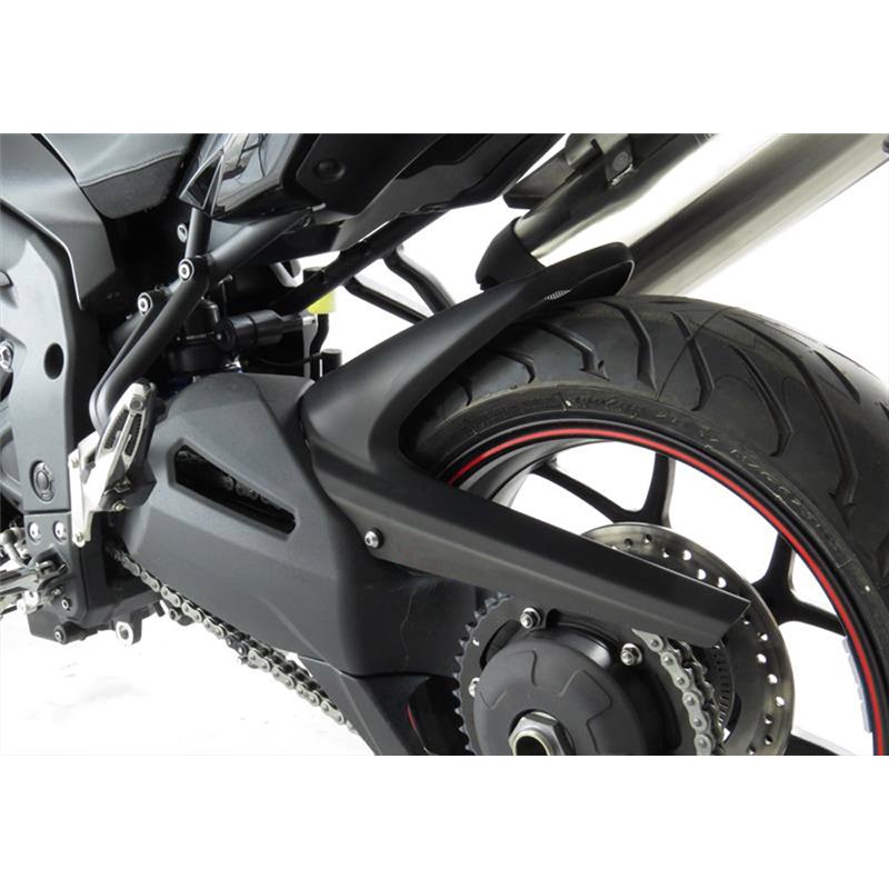 Bodystyle Hugger rear wheel | Triumph Tiger 1050 | black»Motorlook.nl»4251233330655