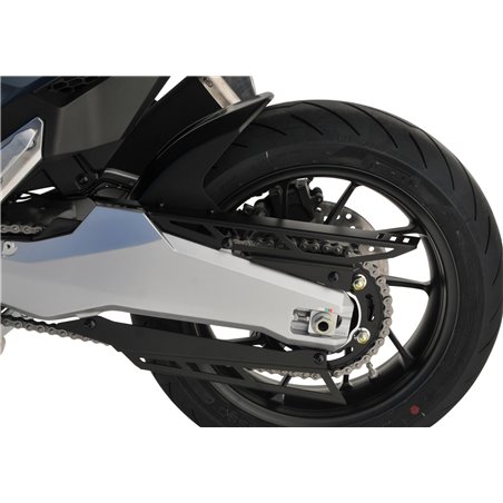 Bodystyle Hugger Achterwiel + alu kettingbeschermer | Honda Forza 750 | zwart»Motorlook.nl»4251233361871