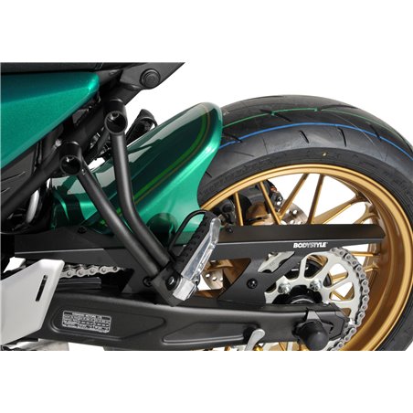 Bodystyle Hugger Achterwiel + alu kettingbeschermer | Kawasaki Z650RS | groen»Motorlook.nl»4251233362953