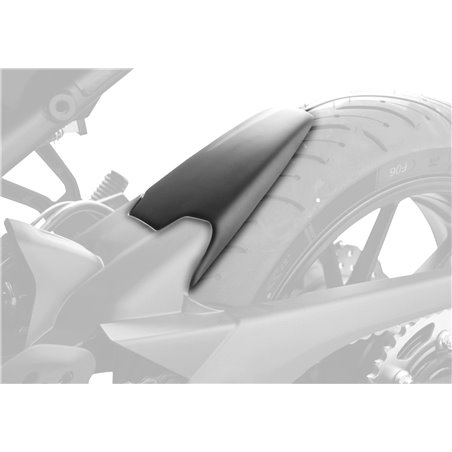 Bodystyle Hugger extension Rear | Ducati Multistrada V4/S/Sport | black»Motorlook.nl»4251233364537