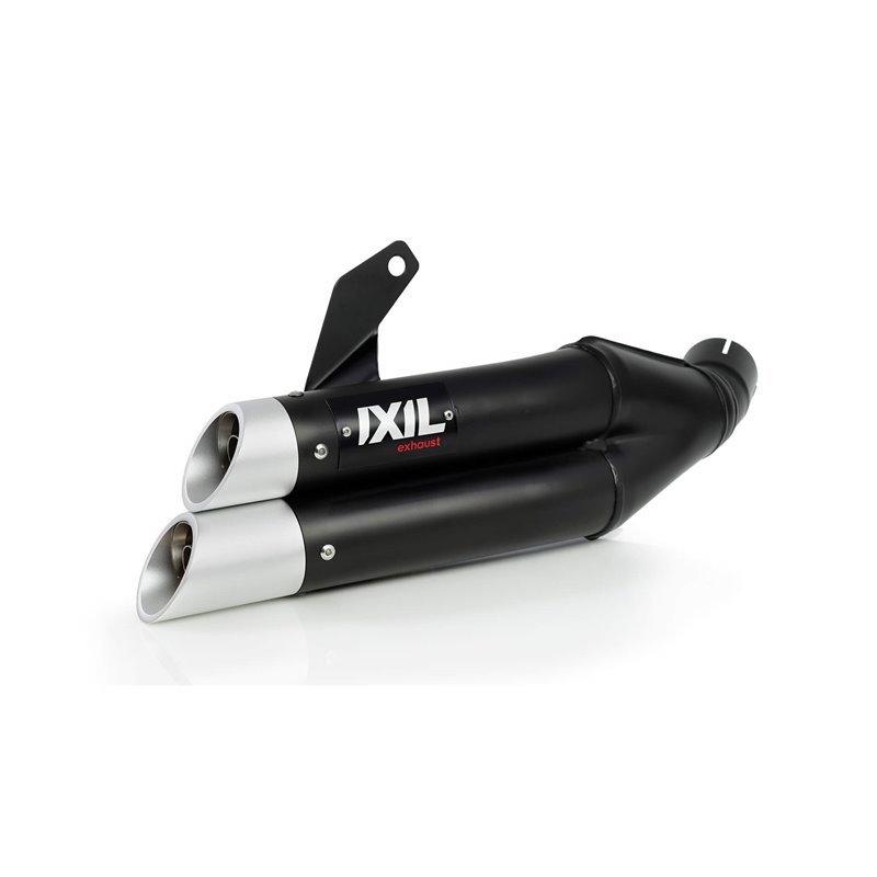 IXIL Full exhaust system Hyperlow Dual XL | Yamaha MT09 (+SP) | black»Motorlook.nl»