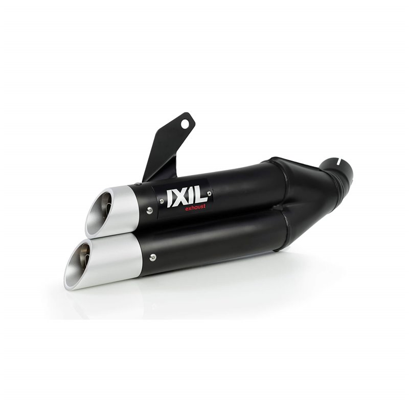 IXIL Uitlaatdemper Hyperlow Dual XL | Kawasaki Z750 (+R) | zwart»Motorlook.nl»