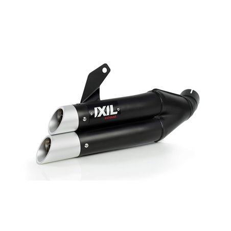 IXIL Silencer Hyperlow Dual XL | Kawasaki Z750 (+R) | black»Motorlook.nl»