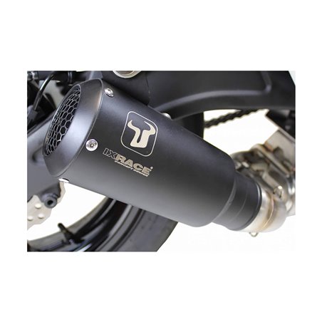 IXRace Full Exhaust System MK2 | Kawasaki Ninja 650/Z650 | black»Motorlook.nl»