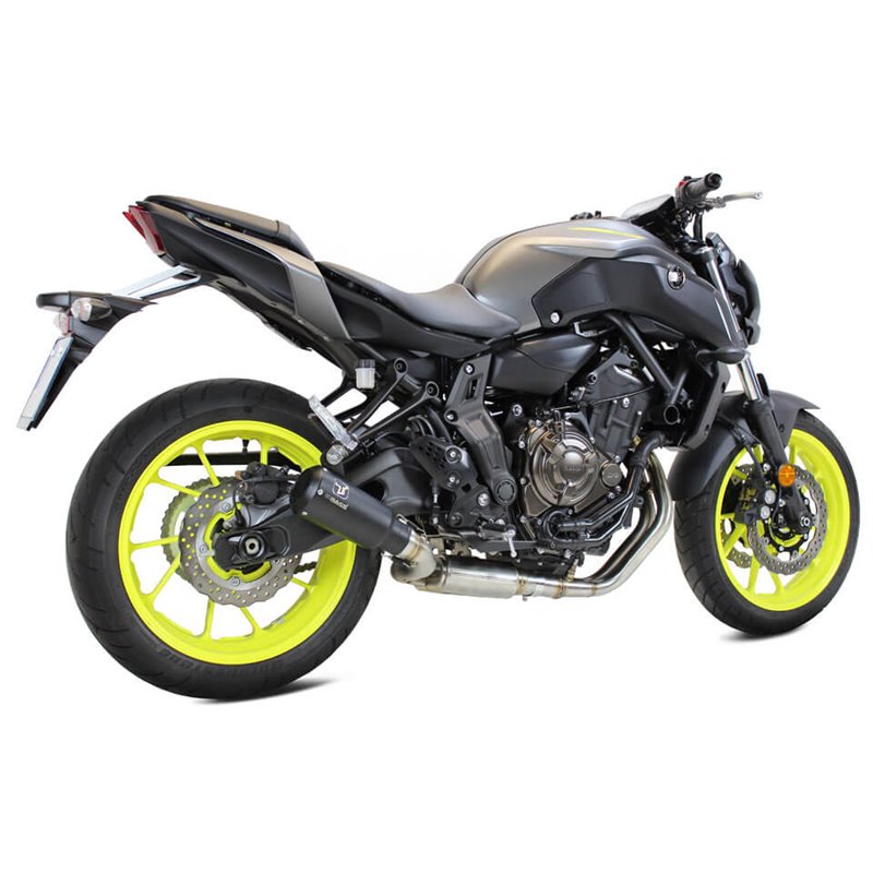 IXRace Uitlaatsysteem MK2 | Yamaha MT07 | zwart»Motorlook.nl»
