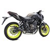 IXRace Uitlaatsysteem MK2 | Yamaha MT07 | zwart»Motorlook.nl»