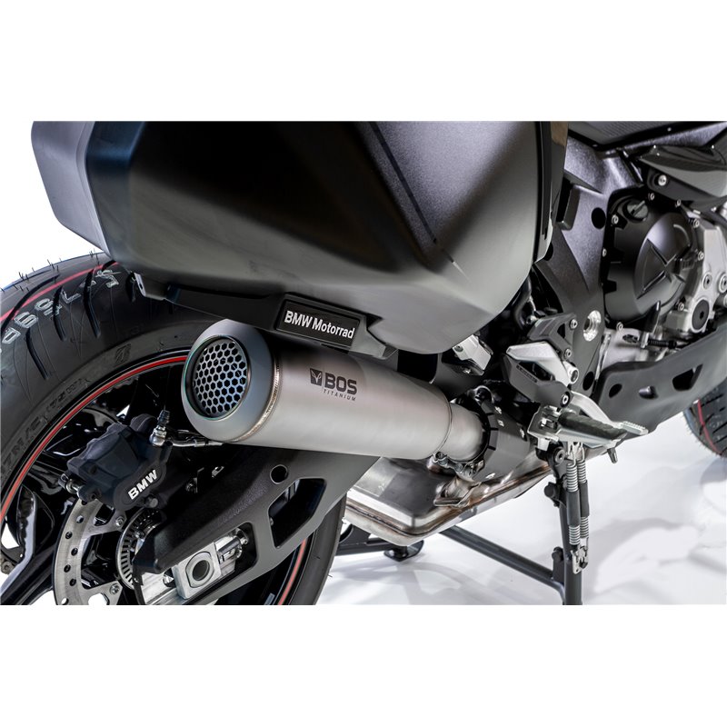 BOS silencer SSEC CU | BMW S1000XR | Titanium»Motorlook.nl»