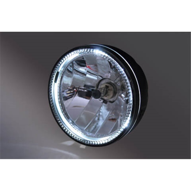 Highsider Headlight with LED ring | H4 | 5.75"»Motorlook.nl»
