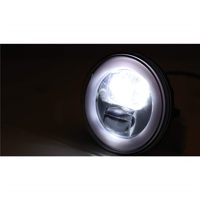 Highsider Spotlight Flat TYPE9 | LED | 4.75"»Motorlook.nl»