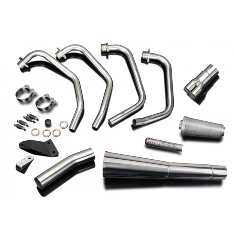 Delkevic Exhaust System Classic Megaphone 4-1 | S.S.| Honda CB900C»Motorlook.nl»