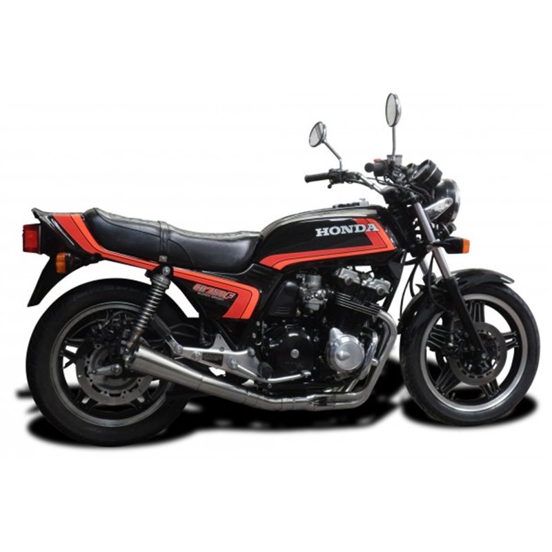 Delkevic Exhaust System Classic Megaphone 4-1 | S.S.| Honda CB750F Supersport»Motorlook.nl»