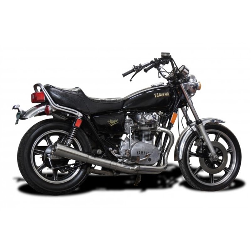 Delkevic Exhaust System Classic Megaphone 4-1 | S.S.| Yamaha XS650SE»Motorlook.nl»