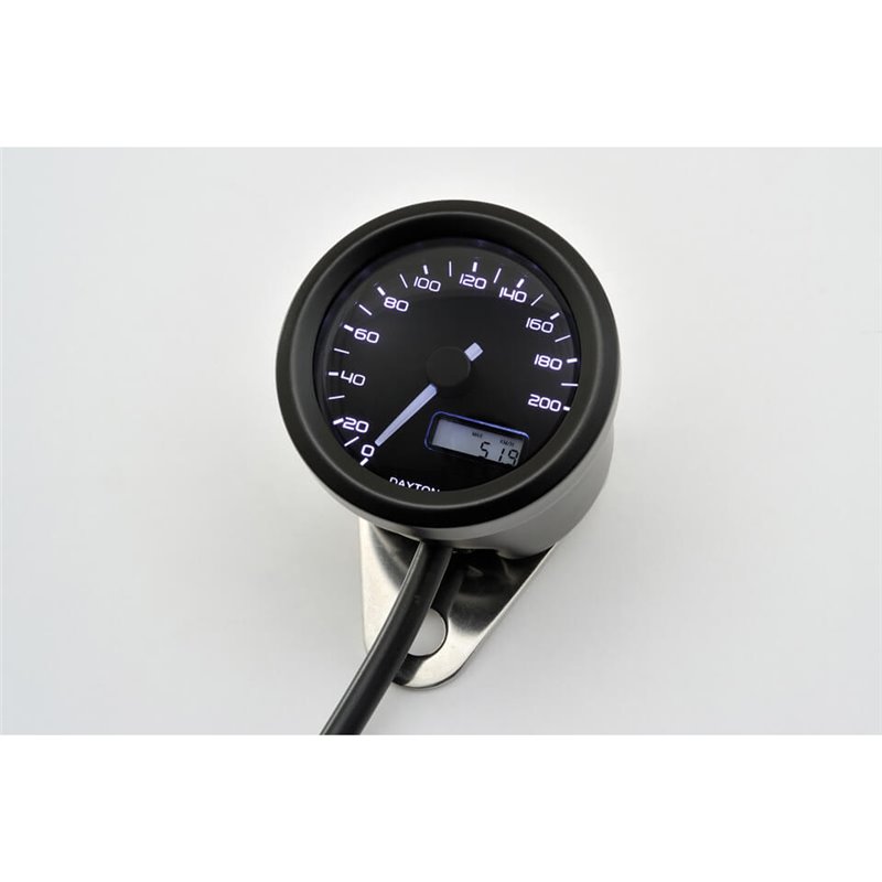 Daytona Speedometer Velona Digital | ø48mm»Motorlook.nl»