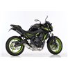 Hurric uitlaatsysteem Supersport | Kawasaki Z650(RS)/Ninja 650 | zilver»Motorlook.nl»4251233367941