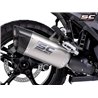 SC-Project Exhaust Adventure-R SideCase Compatible | BMW R1300GS | titanium»Motorlook.nl»