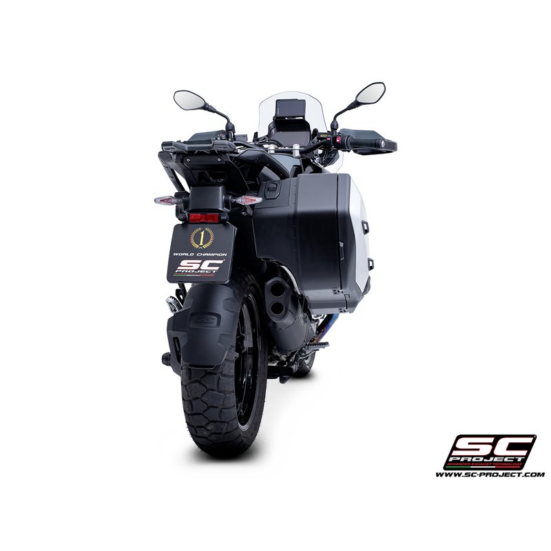 SC-Project Exhaust Adventure-R SideCase Compatible | BMW R1300GS | black»Motorlook.nl»