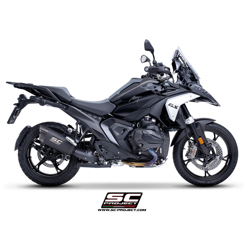 SC-Project Exhaust Adventure-R SideCase Compatible | BMW R1300GS | black»Motorlook.nl»