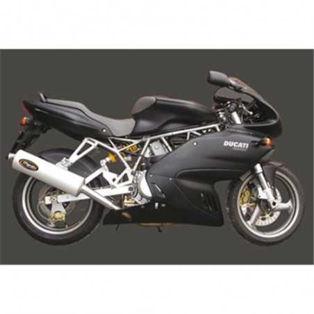 Marving Silencers Low Small Oval alloy | Ducati 620/750/800SS»Motorlook.nl»