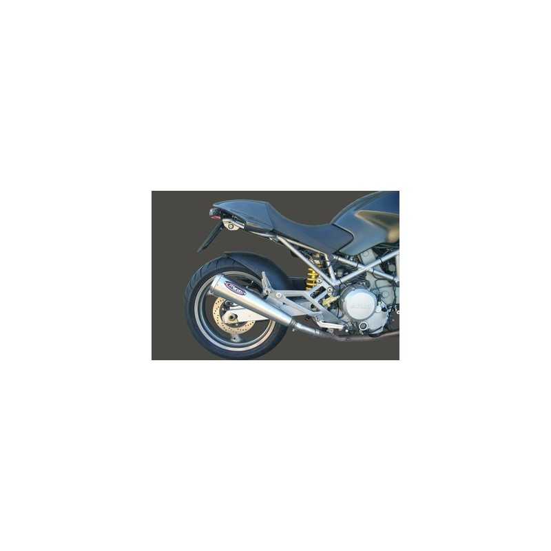 Marving Uitlaten Rechts conical RVS Ducati Monster»Motorlook.nl»