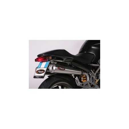 Marving Uitlaten Underseat Conical | RVS Yamaha MT03»Motorlook.nl»