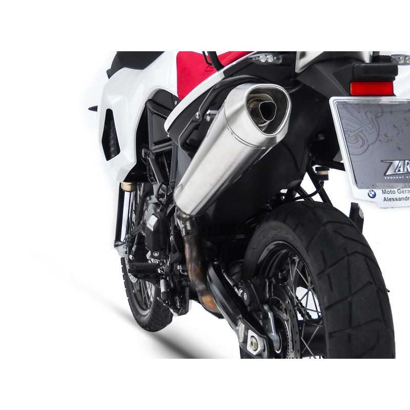 Zard Exhaust Conical round Polished RVS | BMW F800GS»Motorlook.nl»