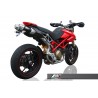 Zard Uitlaatdempers Top-Gun Carbon | Ducati Hypermotard 796/1100»Motorlook.nl»