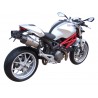 Zard Uitlaatdempers Conisch Rond Titanium | Ducati Monster 696/796/1100»Motorlook.nl»