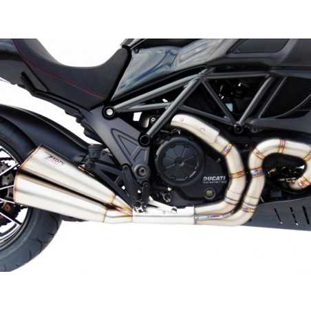 Zard Exhaust Limited Edition RVS | Ducati Diavel»Motorlook.nl»