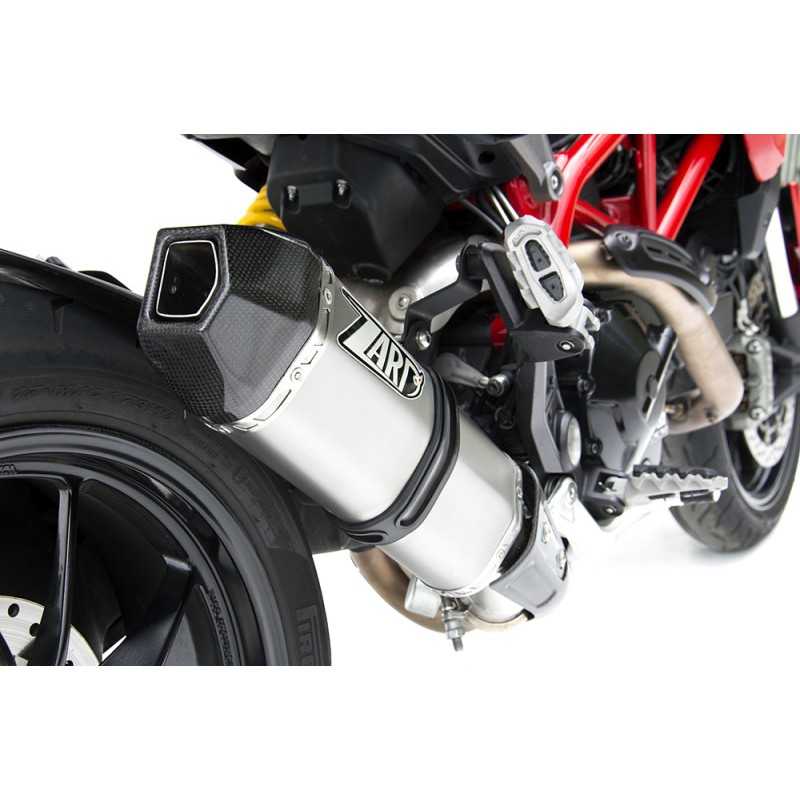 Zard Uitlaatdemper Penta Style RVSCarbon | Ducati Hypermotard/Hyperstrada»Motorlook.nl»