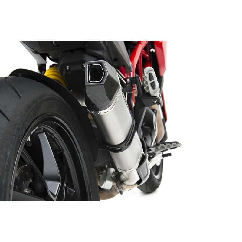Zard Uitlaatdemper Penta Style RVSCarbon | Ducati Hypermotard/Hyperstrada»Motorlook.nl»