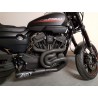 Zard Full Exhaust System 2-1 round RVS/Titanium | Harley Davidson XR1200»Motorlook.nl»