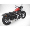 Zard Full Exhaust System 2-1 Conical round Polished RVS | Harley Davidson Sportster»Motorlook.nl»