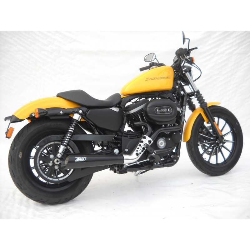 Zard Full Exhaust System 2-1 Sport RVS | Harley Davidson Sportster»Motorlook.nl»