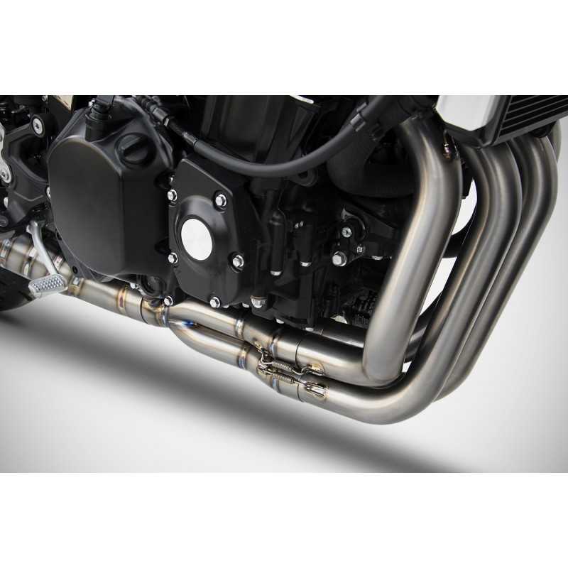 Zard Full Exhaust System 4-2-1 round Titanium | Kawasaki Z900RS»Motorlook.nl»