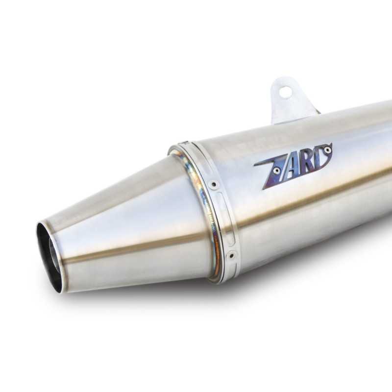 Zard Full Exhaust System 2-1 Conical RVS | Triumph Bonneville»Motorlook.nl»